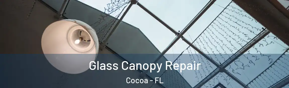  Glass Canopy Repair Cocoa - FL